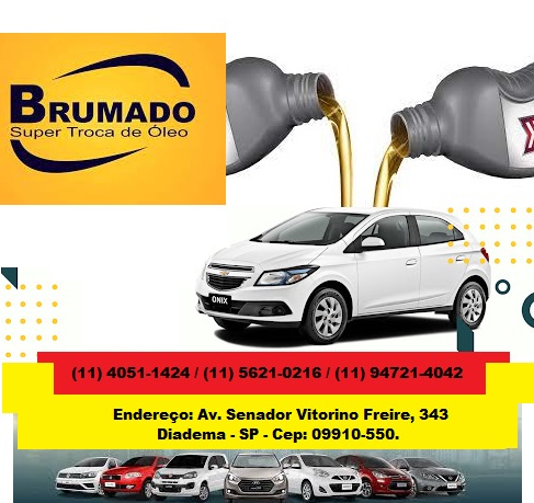 BRUMADO SUPER TROCA DE ÓLEO -  (11) 4051-1424 / (11) 5621-0216 / (11) 94721-4042