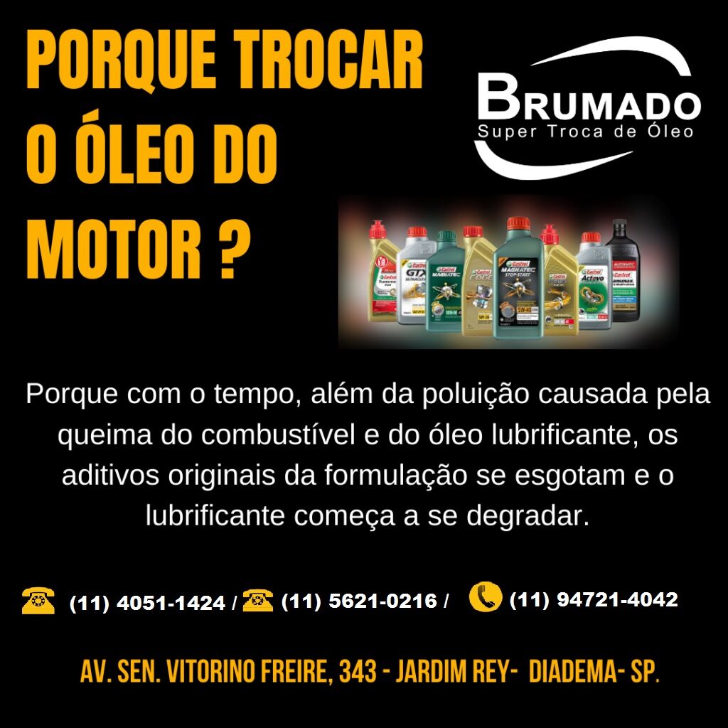 BRUMADO SUPER TROCA DE ÓLEO -  (11) 4051-1424 / (11) 5621-0216 / (11) 94721-4042